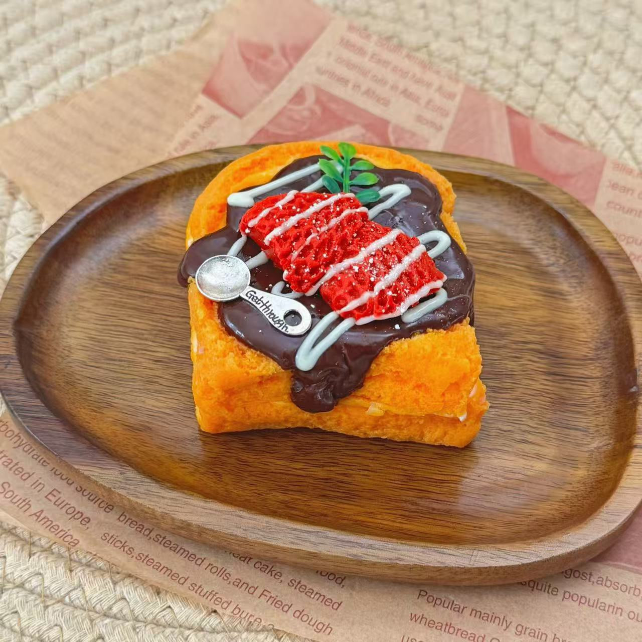 Sweet Cream Toast Squishy Set 🍰✨