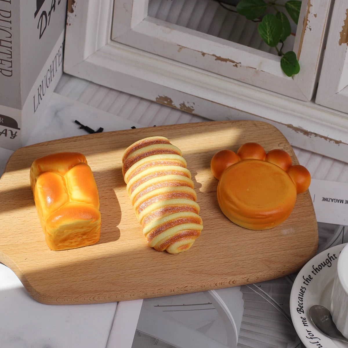 PuffKatt Bread Squishy Collection 🍞 Ultra Soft Slow Rebound Stress Relief Toys