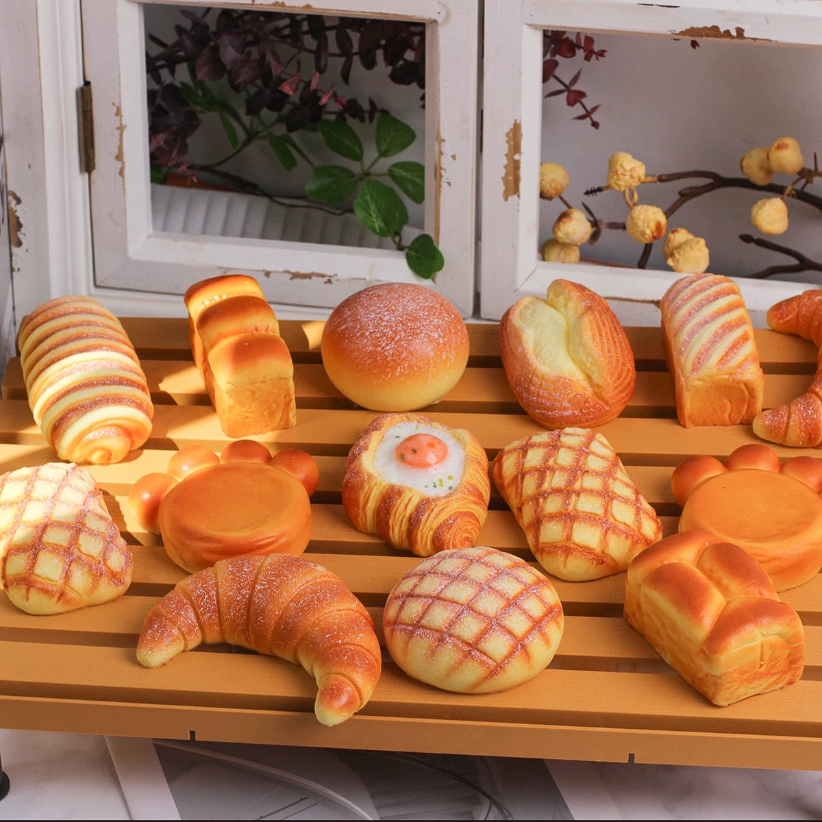 PuffKatt Bread Squishy Collection 🍞 Ultra Soft Slow Rebound Stress Relief Toys