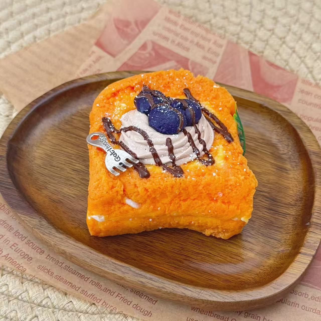 Sweet Cream Toast Squishy Set 🍰✨