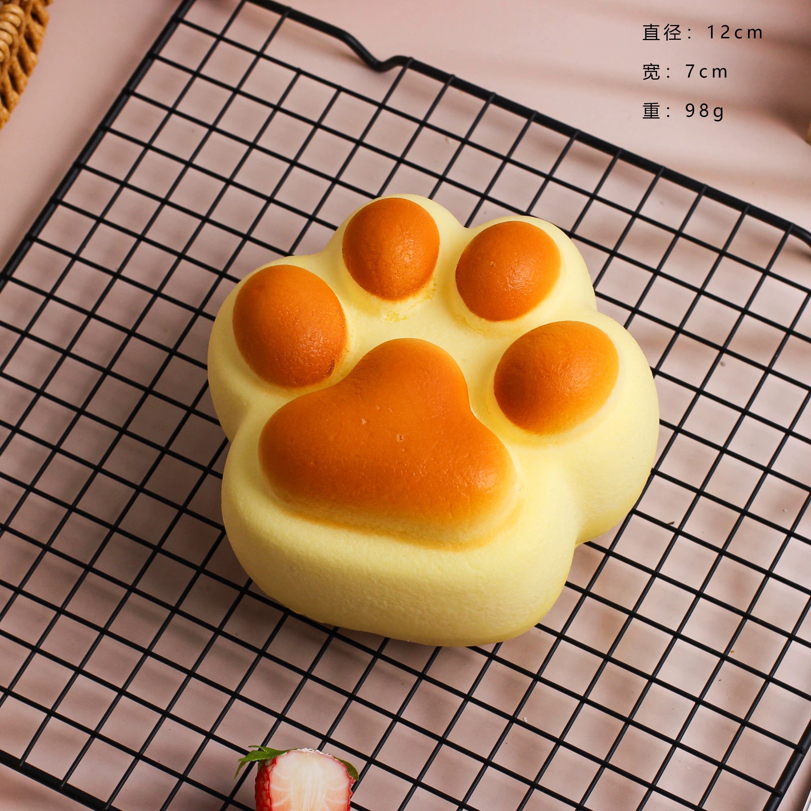 PuffKatt Bear Bread Squishy 🧸🍞