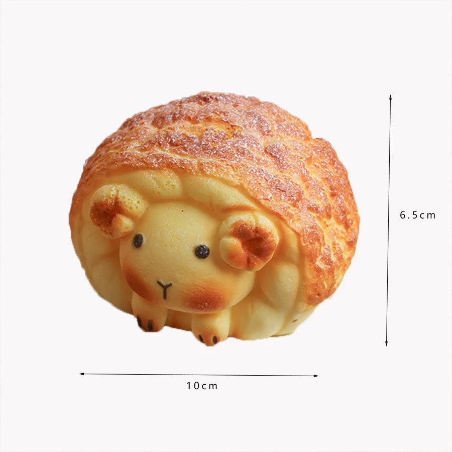 PuffKatt Bear Bread Squishy 🧸🍞