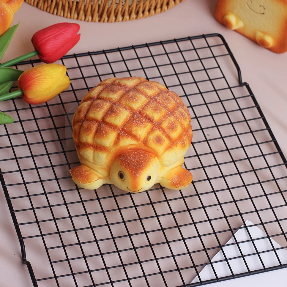 PuffKatt Bear Bread Squishy 🧸🍞