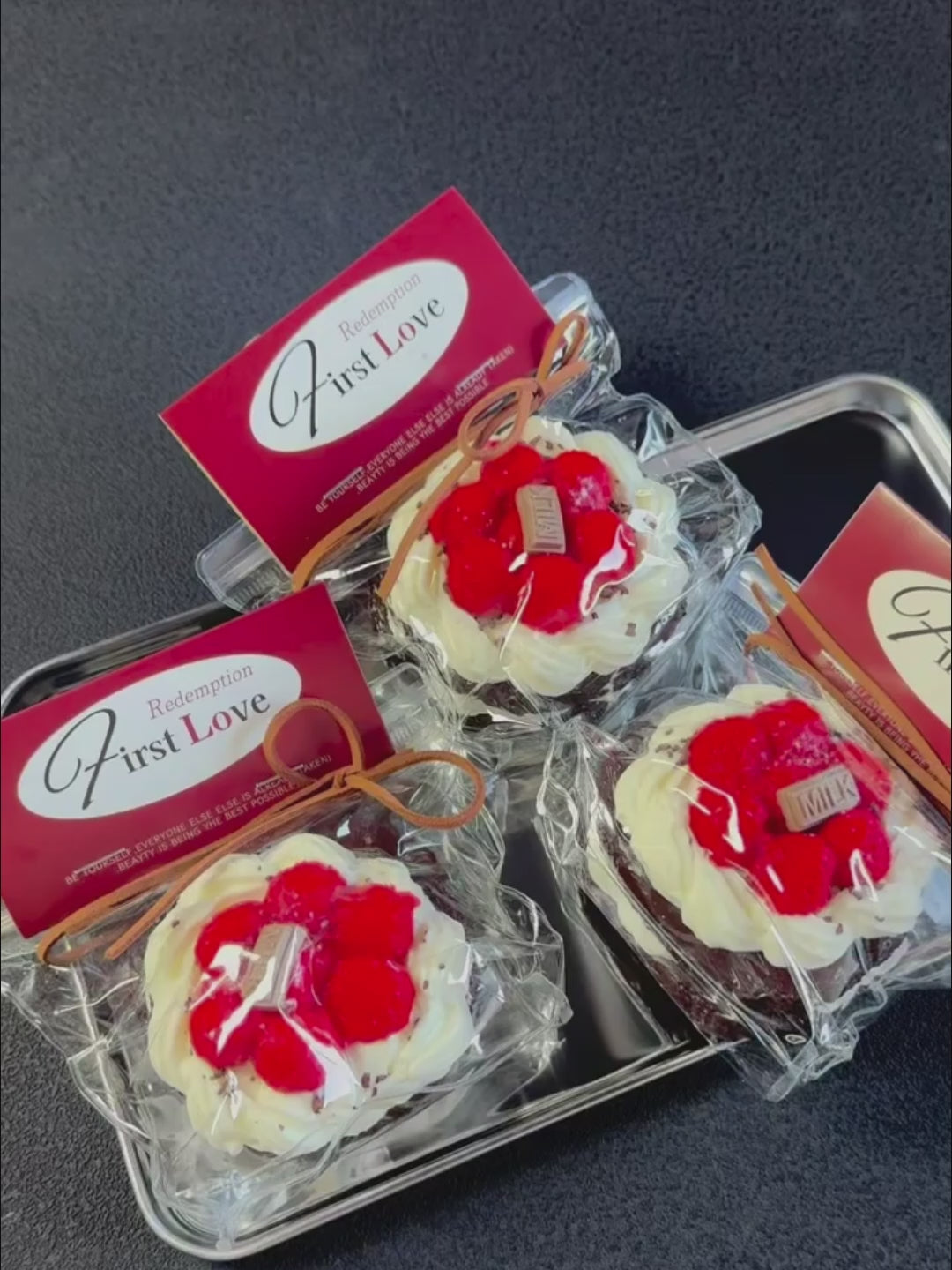 First Love Berry Cake Squishy 🍓